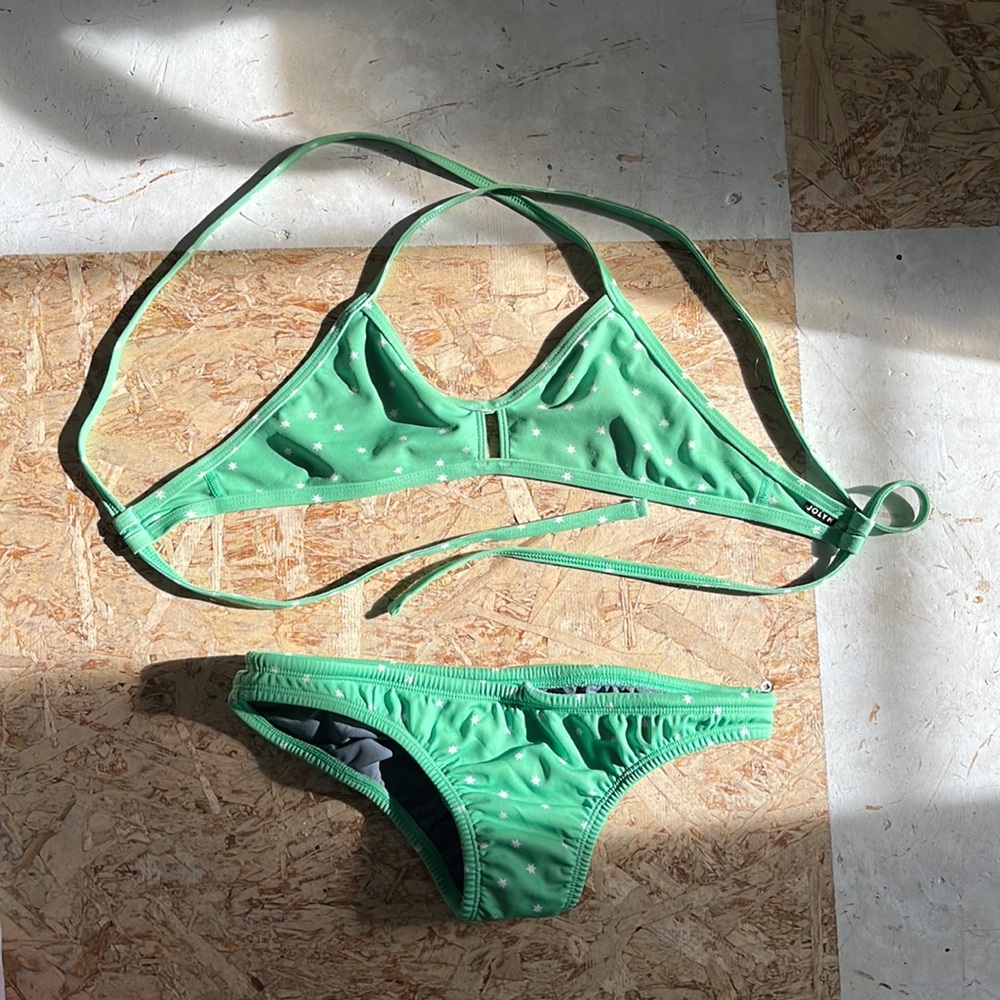 Jolyn Clothing Company Green Bikini
